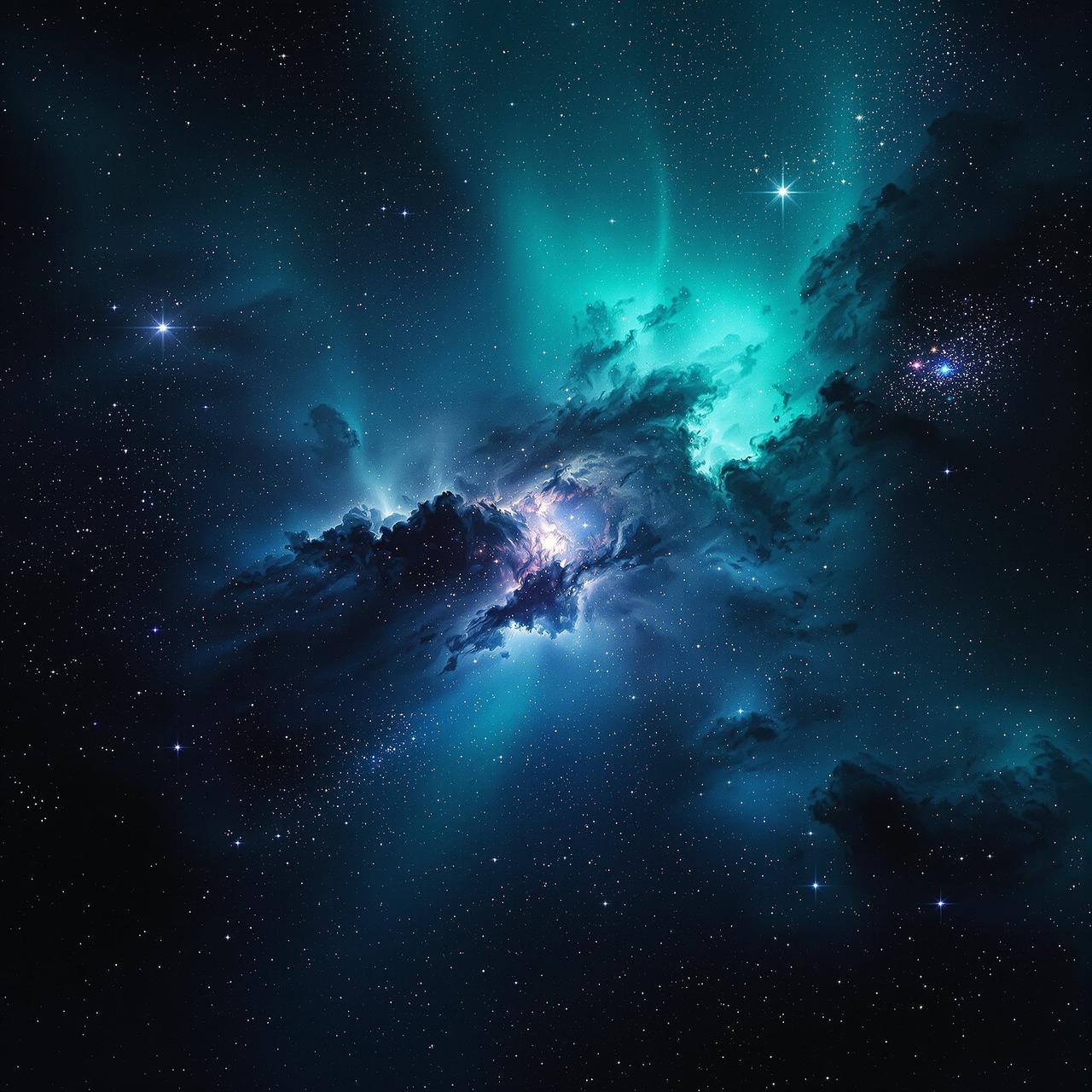 牛牛影视求片专区背景 - 深空星云探索